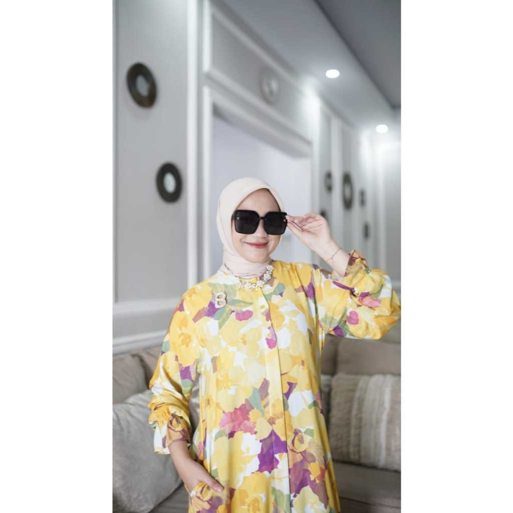 LUNA DRES GAMIS WANITA MUSLIM PREMIUM