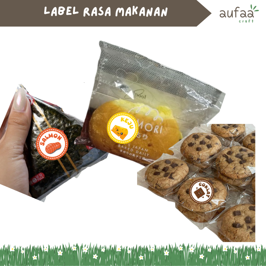 

[Isi 100] Label Rasa Makanan