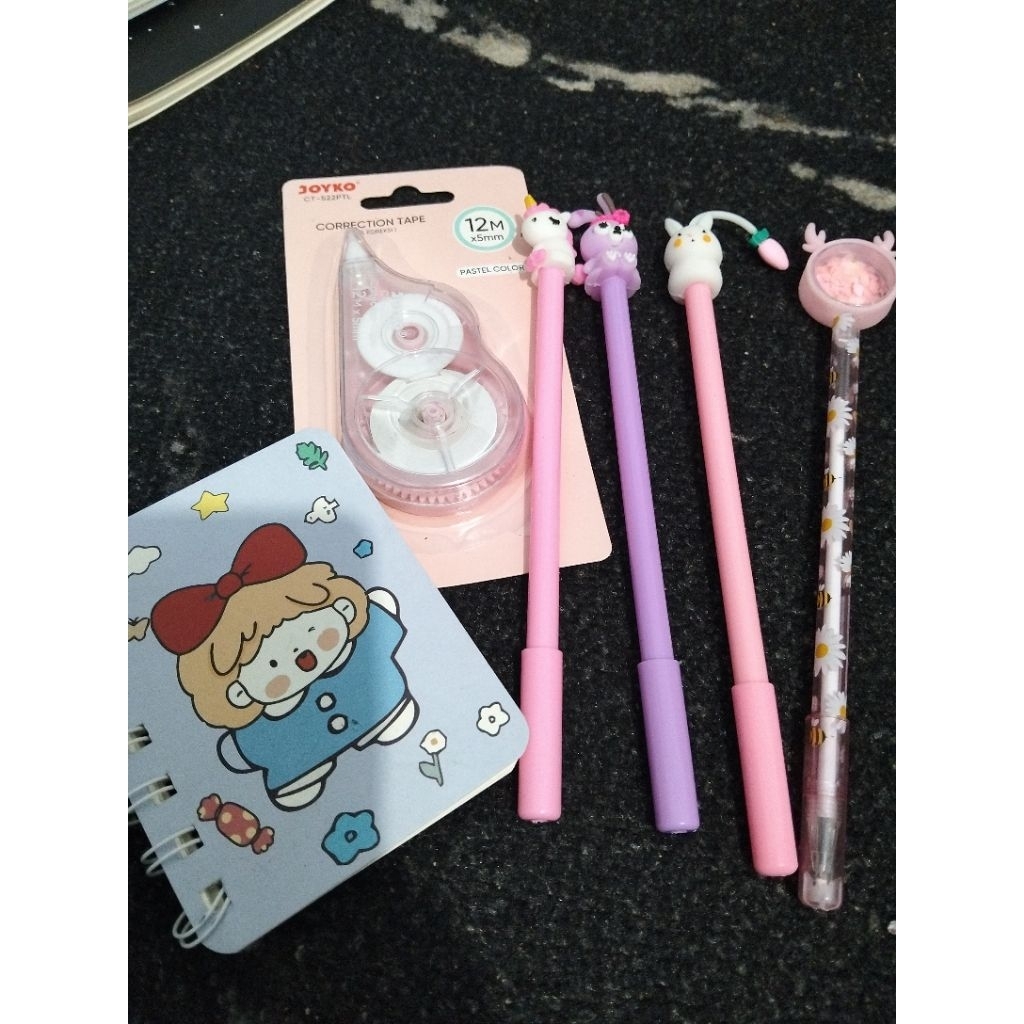 

Paket alat tulis murah 6 pcs