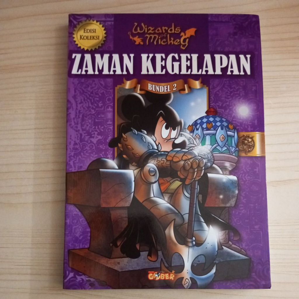 KOMIK PAMAN GOBER EDISI KOLEKSI WIZARDS OF MICKEY ZAMAN KEGELAPAN BUNDEL 2