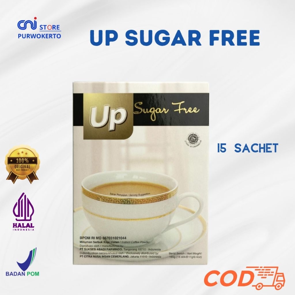 

CNI Sugar Free Kopi 15 Sachet