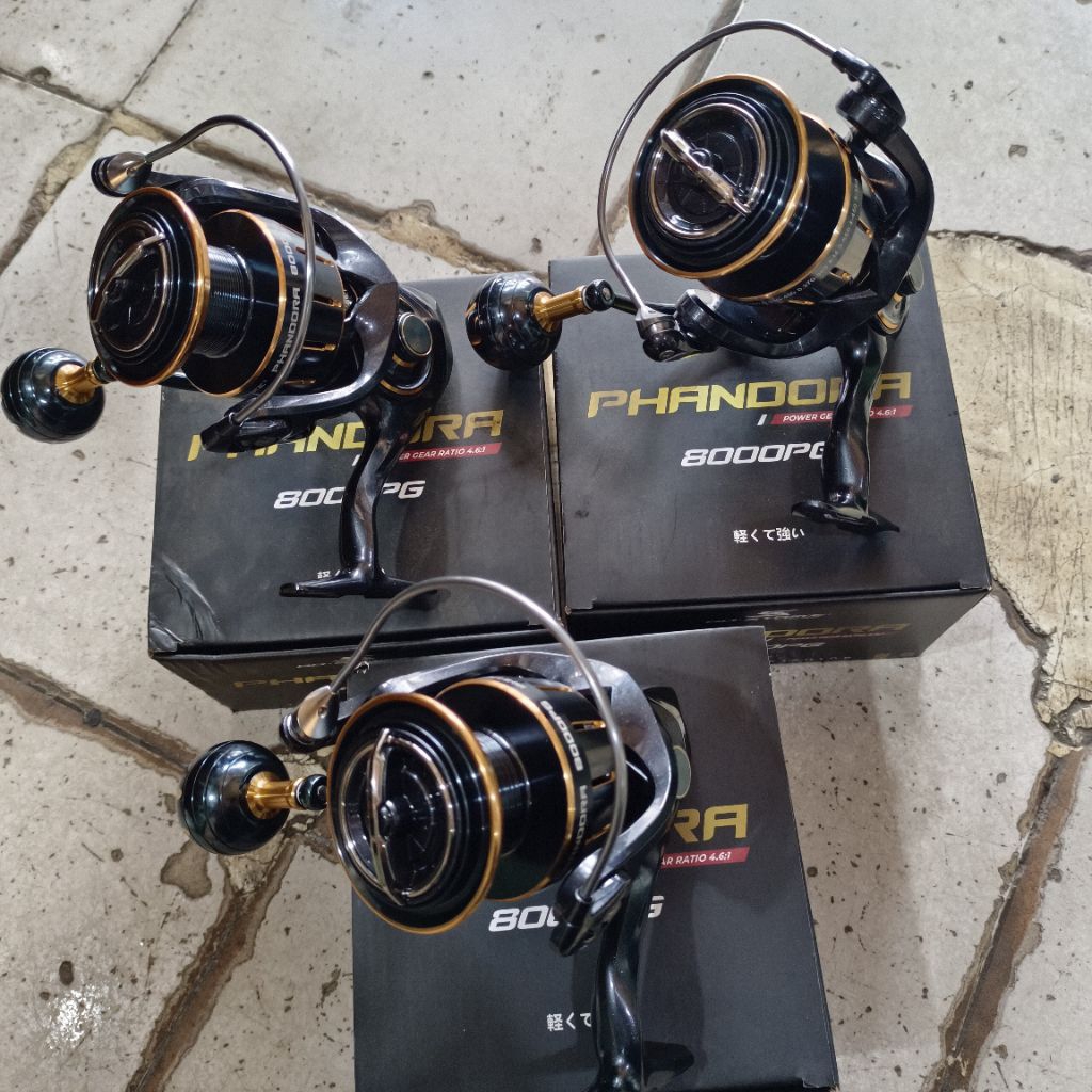 Reel Versus Go-Strike Phandora 8000 PG