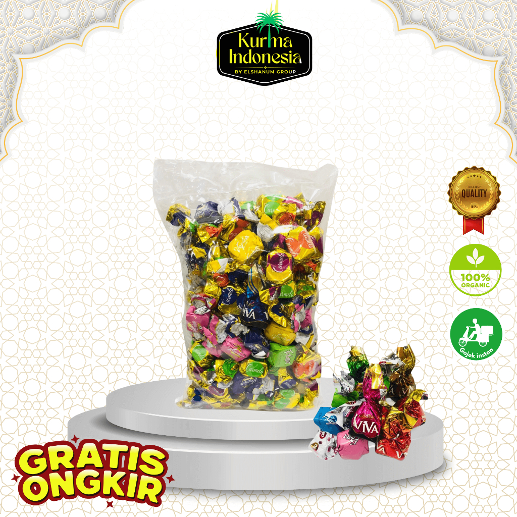 

COKLAT TRUFFLINE 1KG / COKLAT NAPOLINE / COKLAT ARAB / OLEH OLEH HAJI UMROH