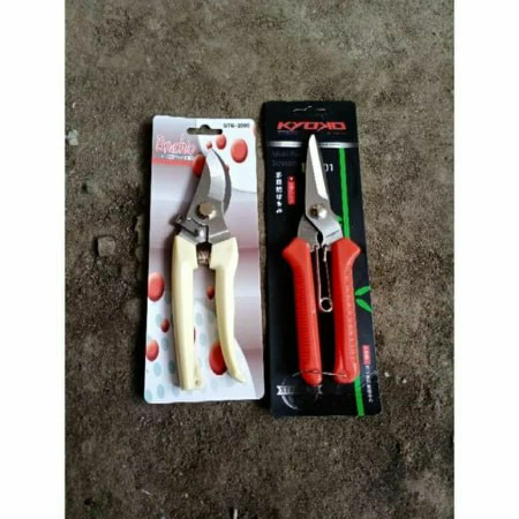 

BRG Termurah paket gunting bonsa gunting holo serbaguna gunting seng gunting taman