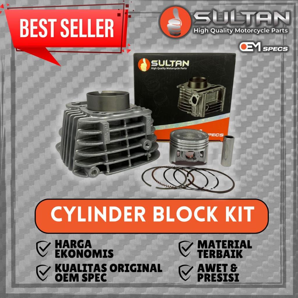 cylinder blok seher komplit sultan jupiter mx mx new (5YP)