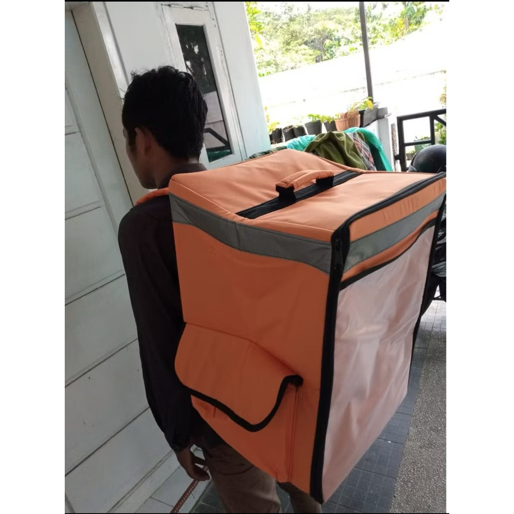 Tas ransel driver online food size besar