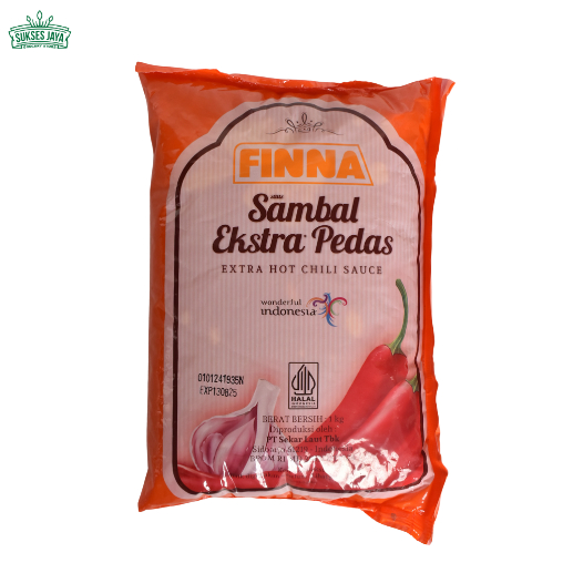 

Finna Saus Sambal Extra Hot 1kg