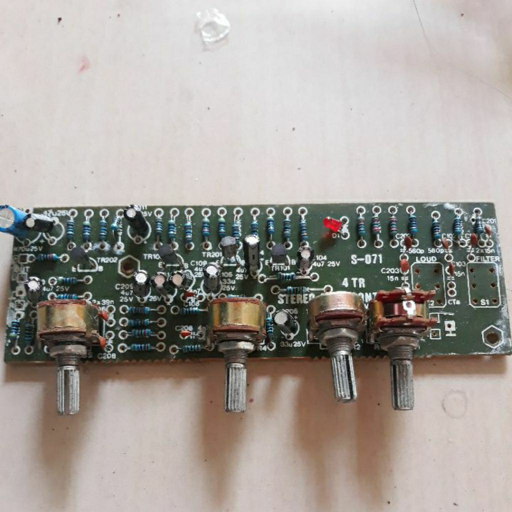 Tone control stereo 4 TR plus potensio