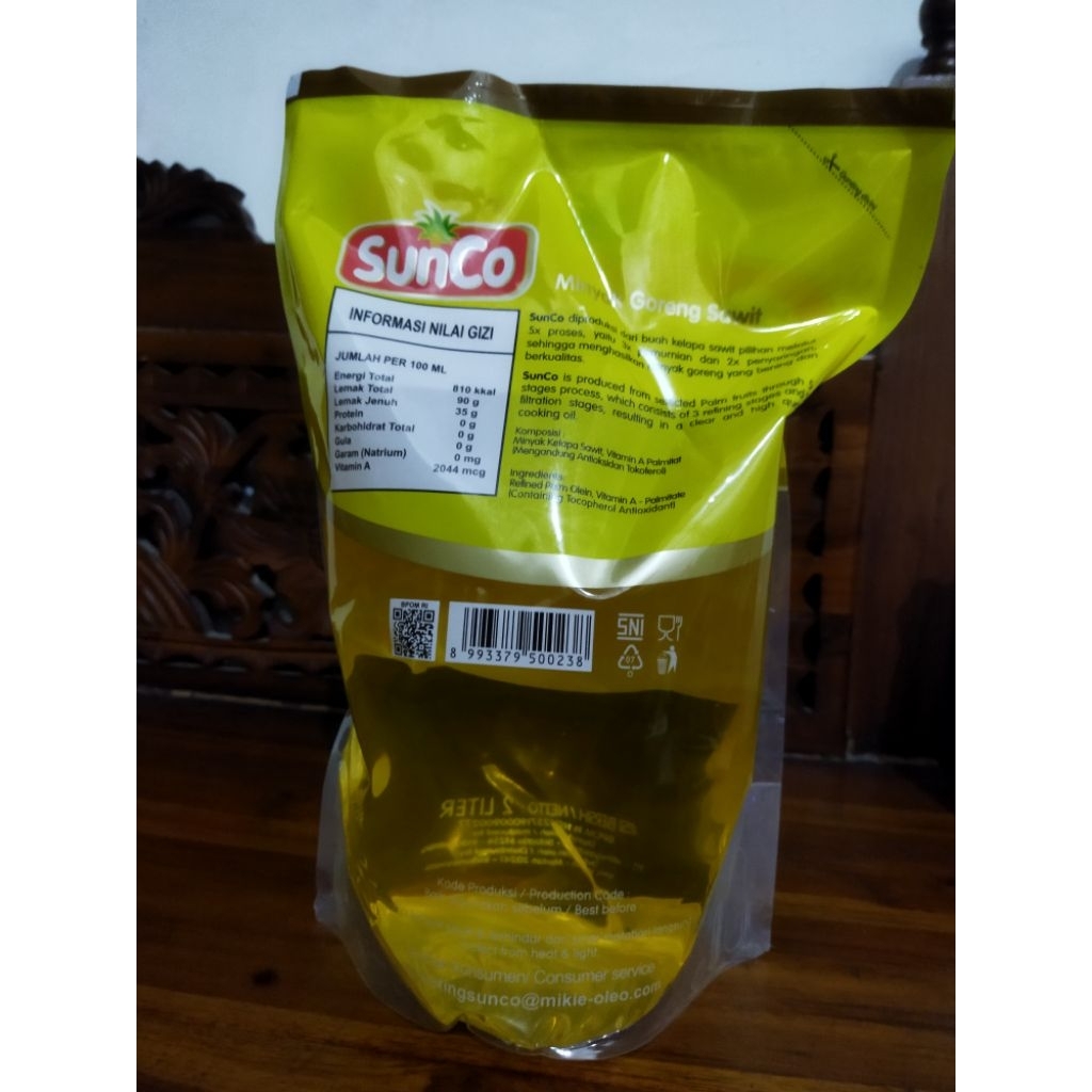

Minyak Sunco 2 L / Minyak Goreng Sunco