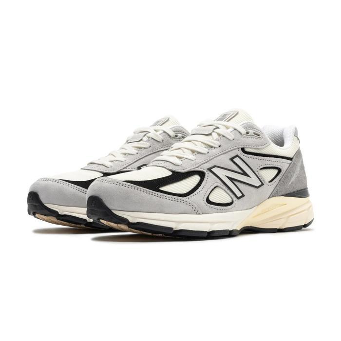 Sneakers - 990 V4 Teddy Santis Grey Black (Sepatu)