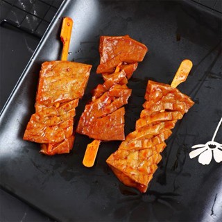 

[cemilan asyik] Snack Tahu Rasa BBQ Pedas 22g/cemilan vegetarian tahu rasa BBQ