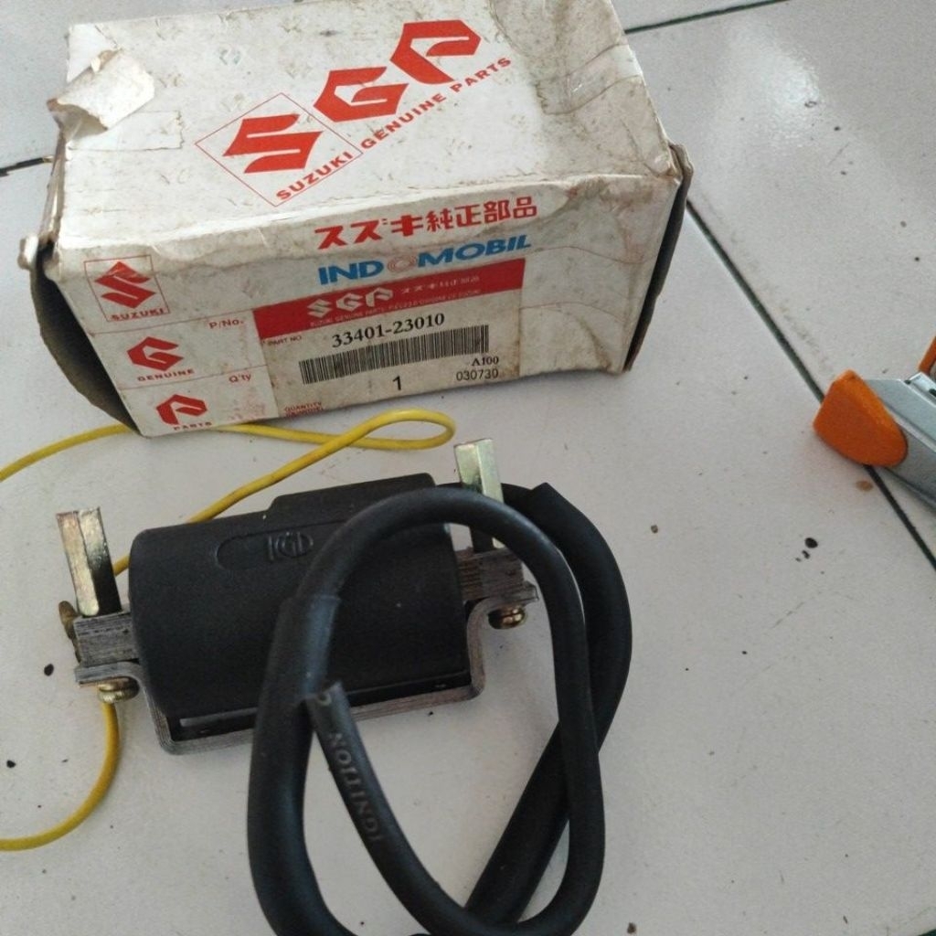 KOIL PENGAPIAN A100, KGD IGNITION KUIL PENGAPIAN A 100, COIL PENGAPIAN A100 Original SGP Indomobil O