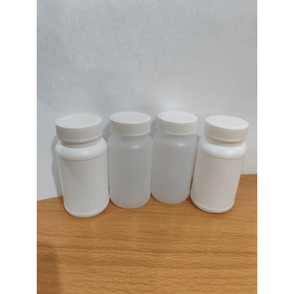 Botol Kapsul Plastik 100ml/100cc