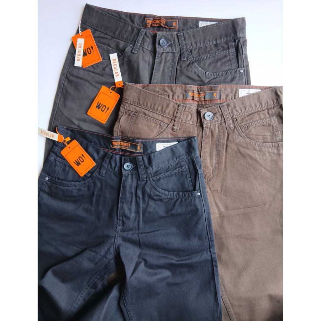 Celana panjang Pria Casual Chino WATCHOUT Original
