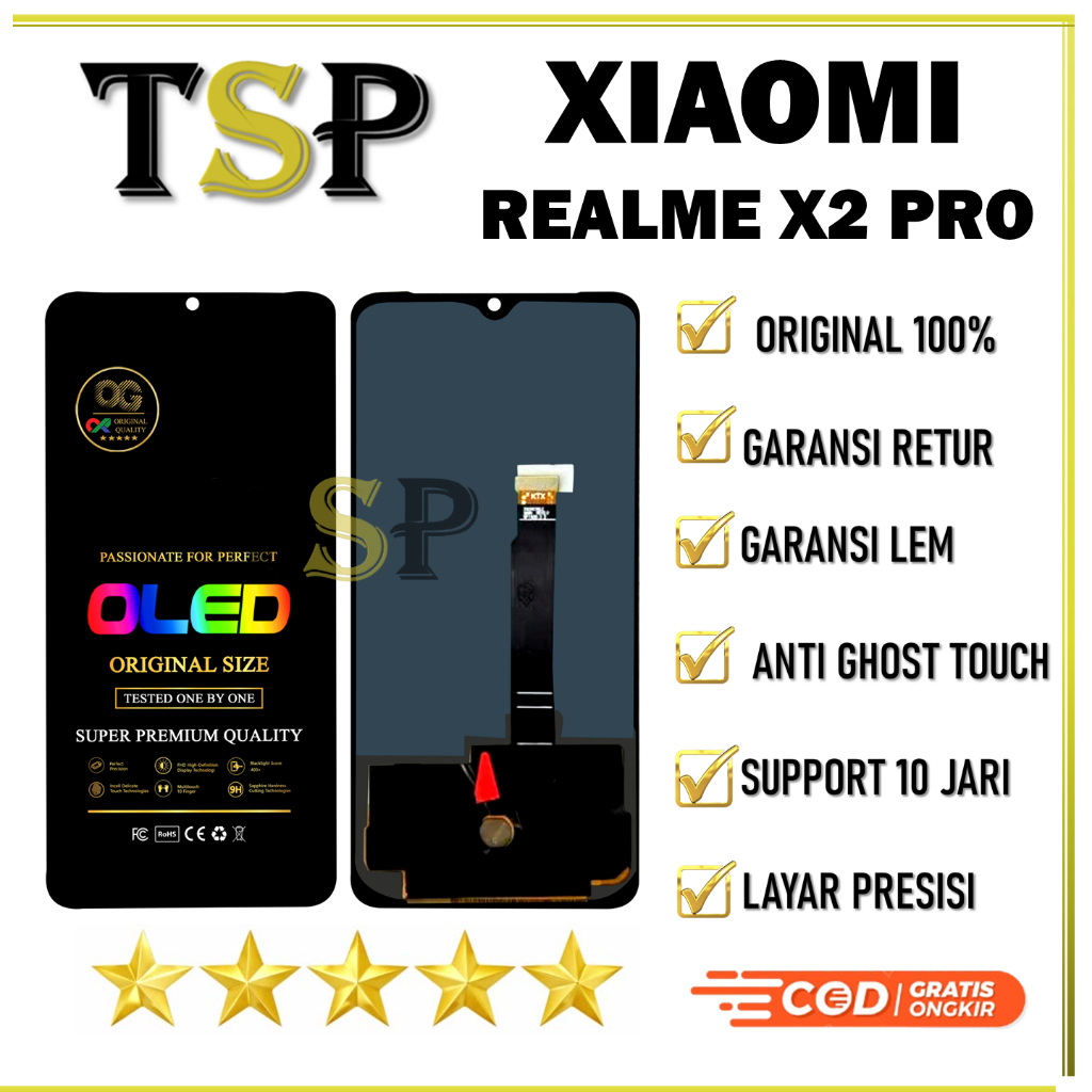 Lcd Touchscreen Oppo REALME X2 Pro Original Fullset