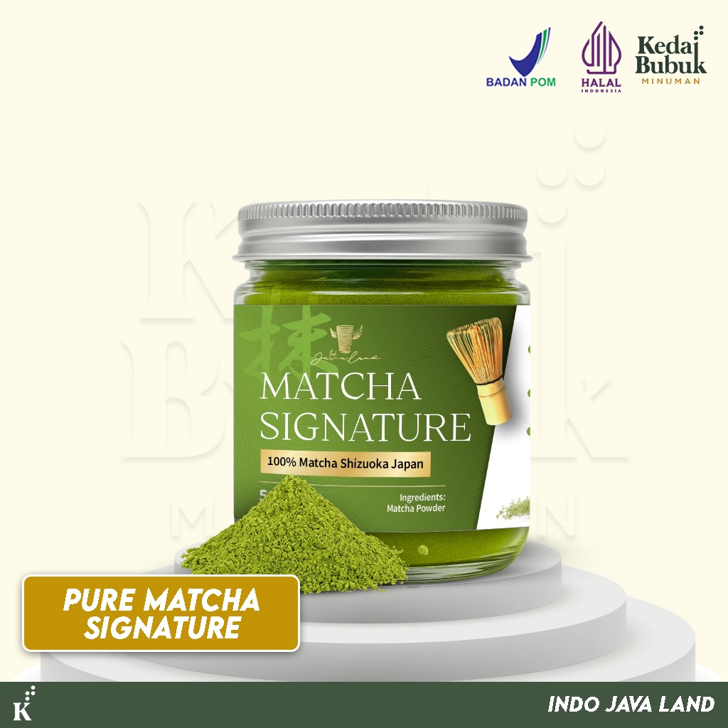 

Javaland Pure Matcha Signature Powder / Bubuk Matcha Shizuoka 50 gram