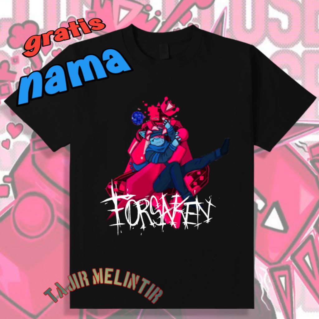 Baju anak laki-laki perempuan roblox Forsaken free nama