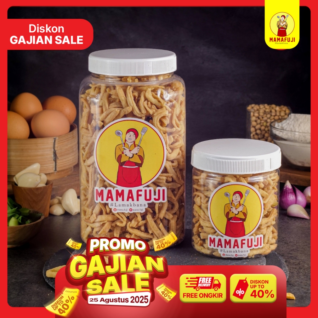 

Mamafuji - Kue Bawang Original 750gram