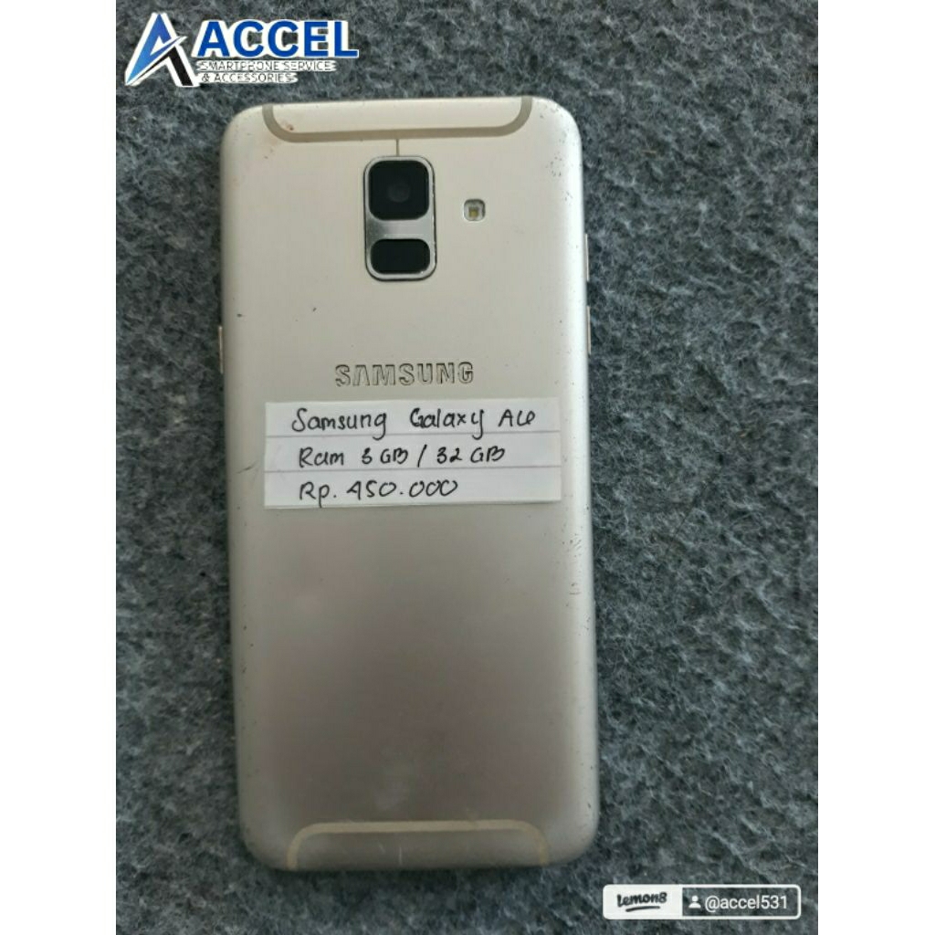 HP Second Samsung Galaxy A6