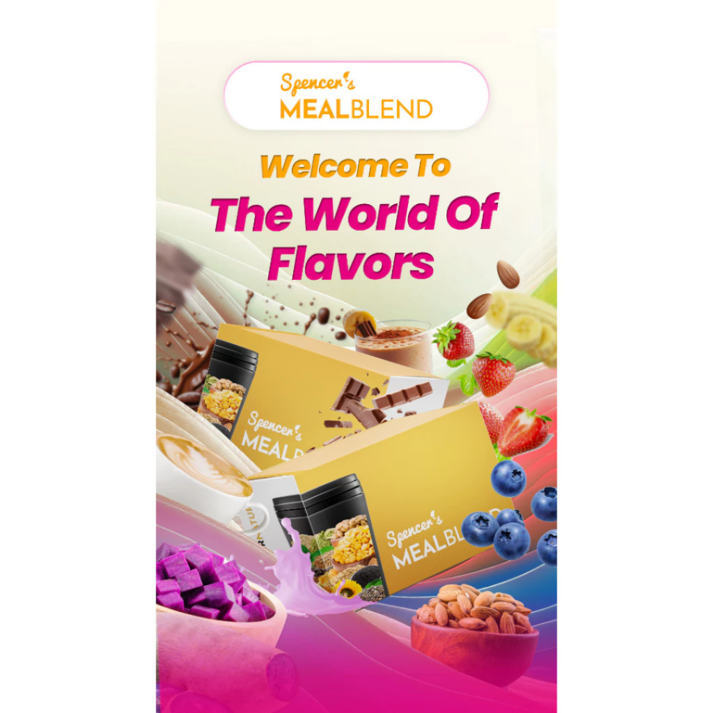 

Spencer's MealBlend - Meal Replacement Dengan Nutrisi Alami Dengan Seimbang Tanpa Gula Tambahan (1 box isi 15 sachet)