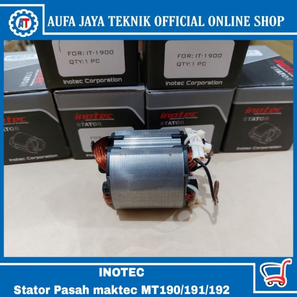 stator mesin planer maktec, gulungan mesin pasah maktec mt190/191/192