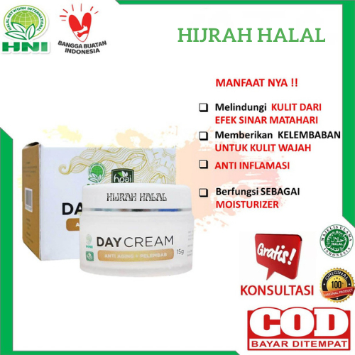 Beauty Day Night Cream pemutih wajah dan cerah Alami HNI HPAI