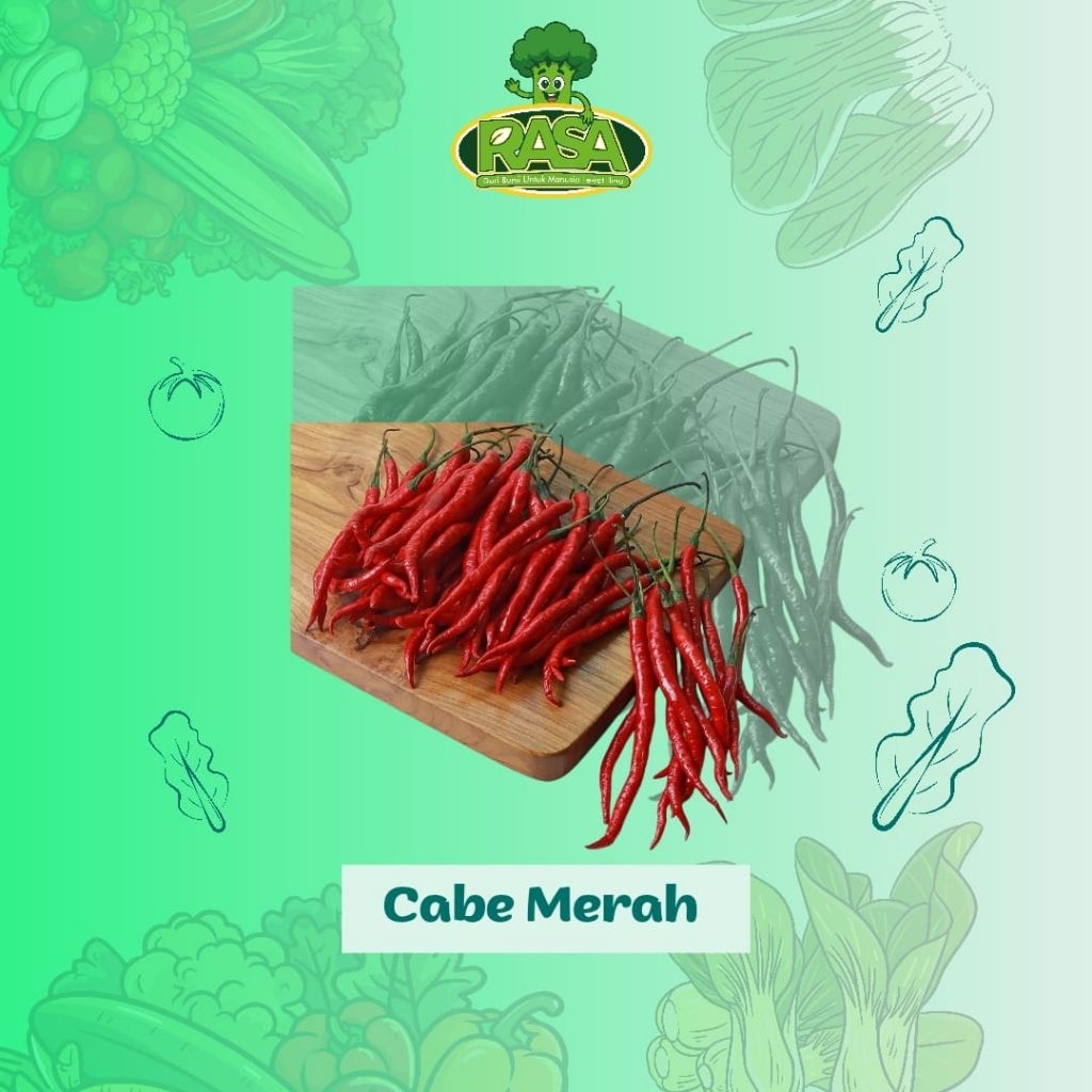 

Cabai Merah Segar 100 gram, 250 gram, 500 gram
