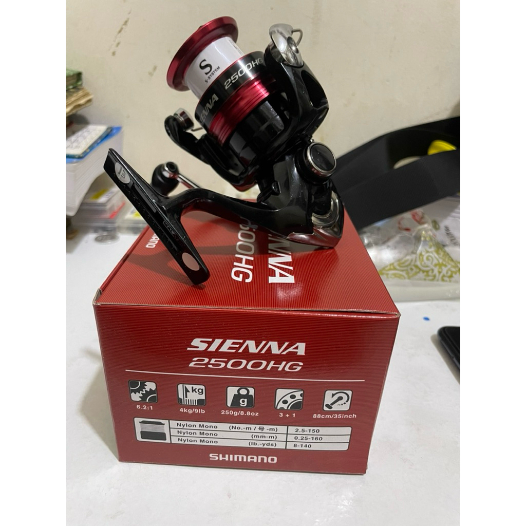 REEL SHIMANO SIENNA 2500