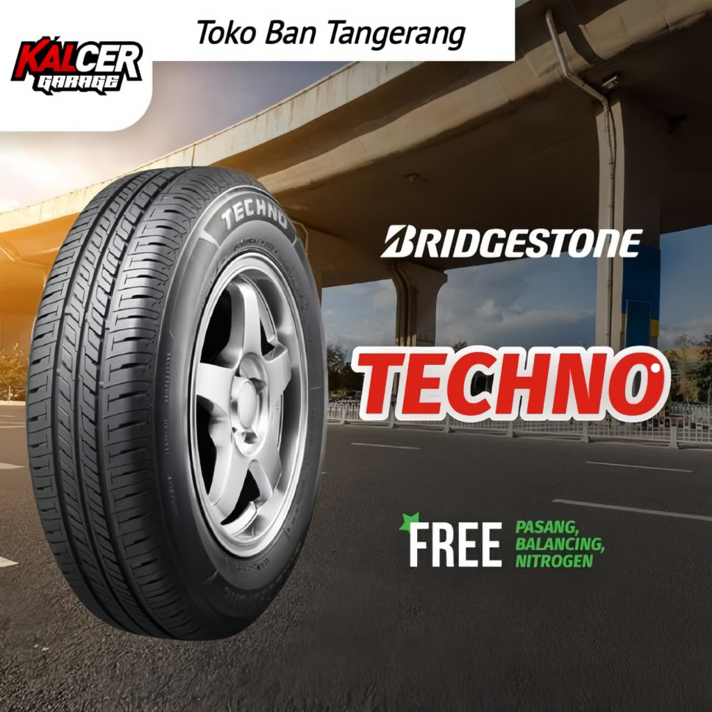 BAN MOBIL 185 65 R15 BRODGESTONE TECHNO BAN MOBIL LIVINA FREED AVANZA XENIA RING 15