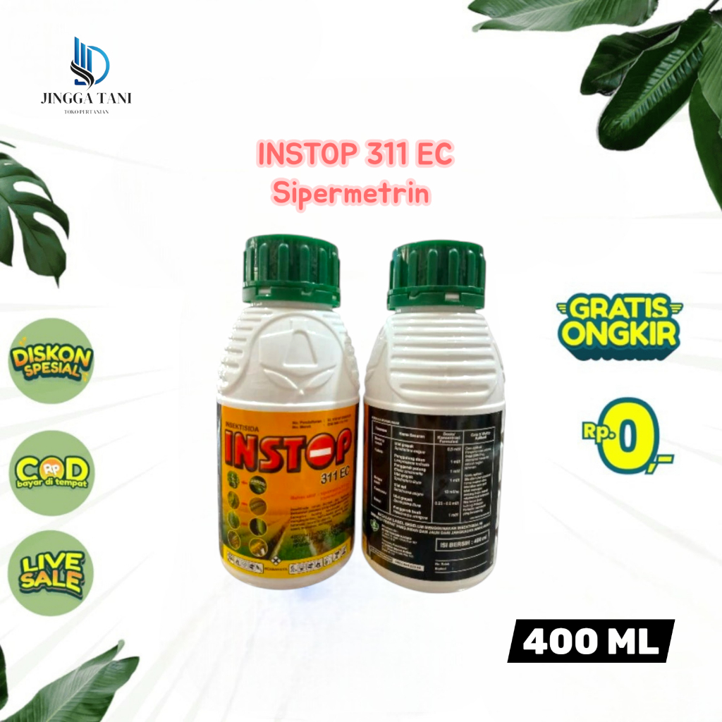 Insektisida INSTOP 311 EC - 400 ml -Sipermetrin