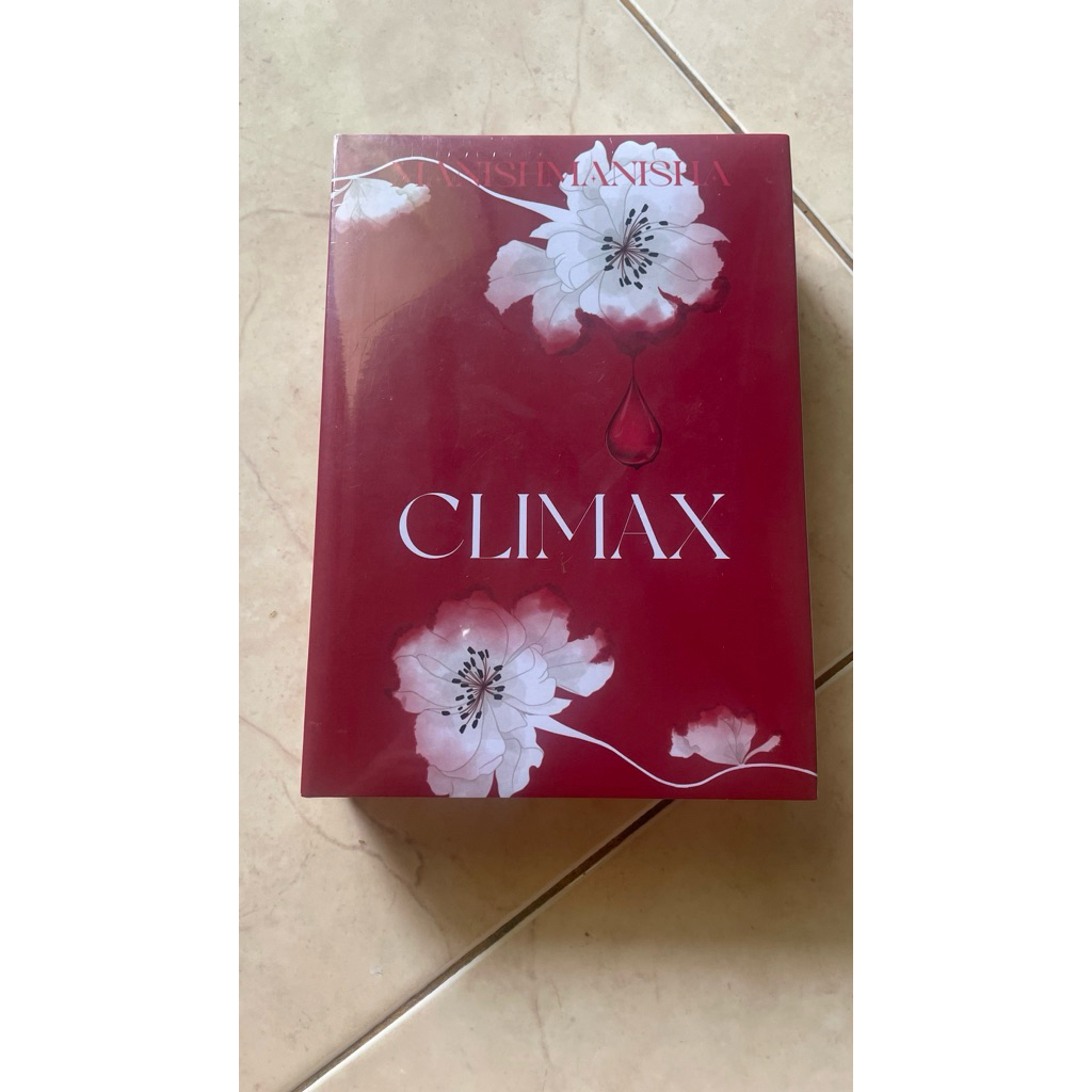 [preloved seal] Novel Climax Hardcover HC by manishmanisha
