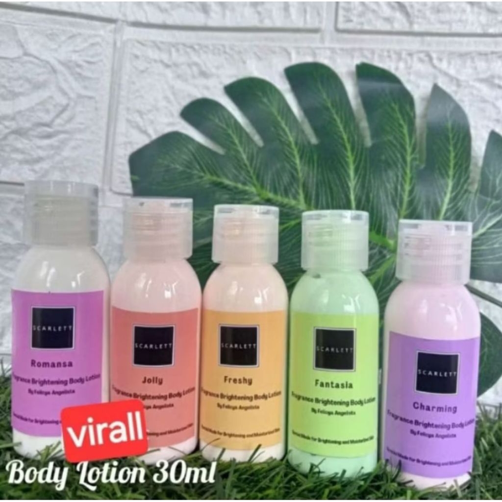 scarlet body lotion mini 30 ml