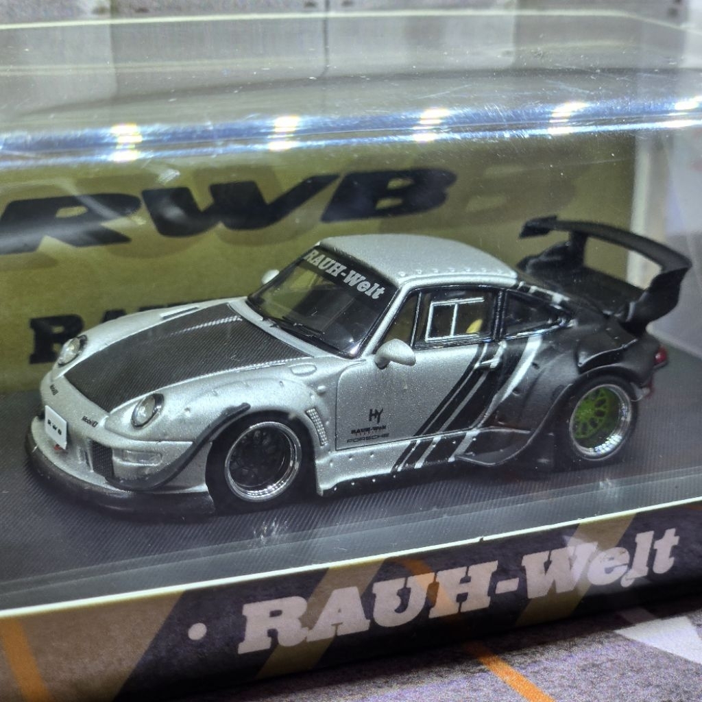 Star Model 1/64 RWB 993 Rauh Welt Silver Black