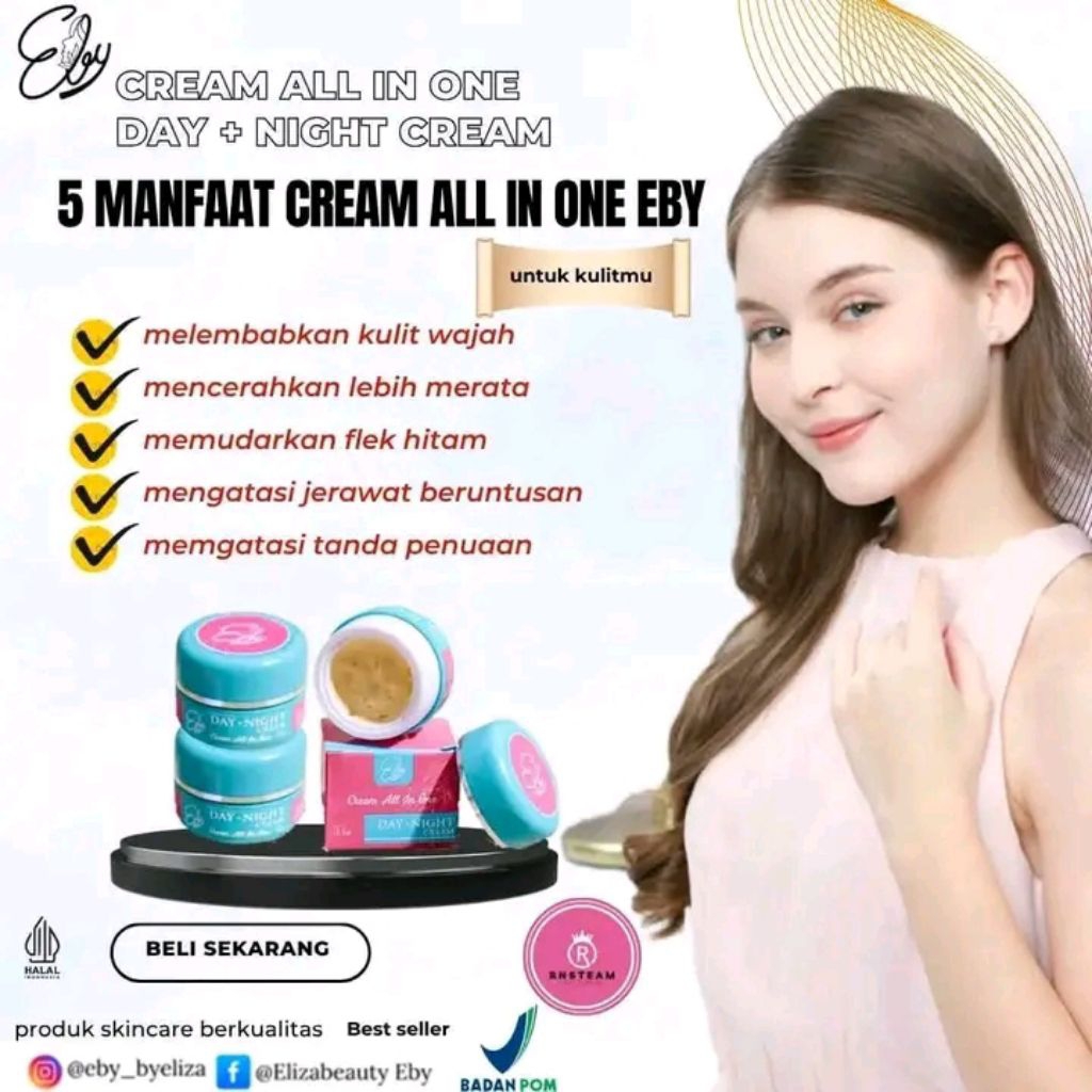 3 pot cream Eby Elizabeauty ORI BPOM