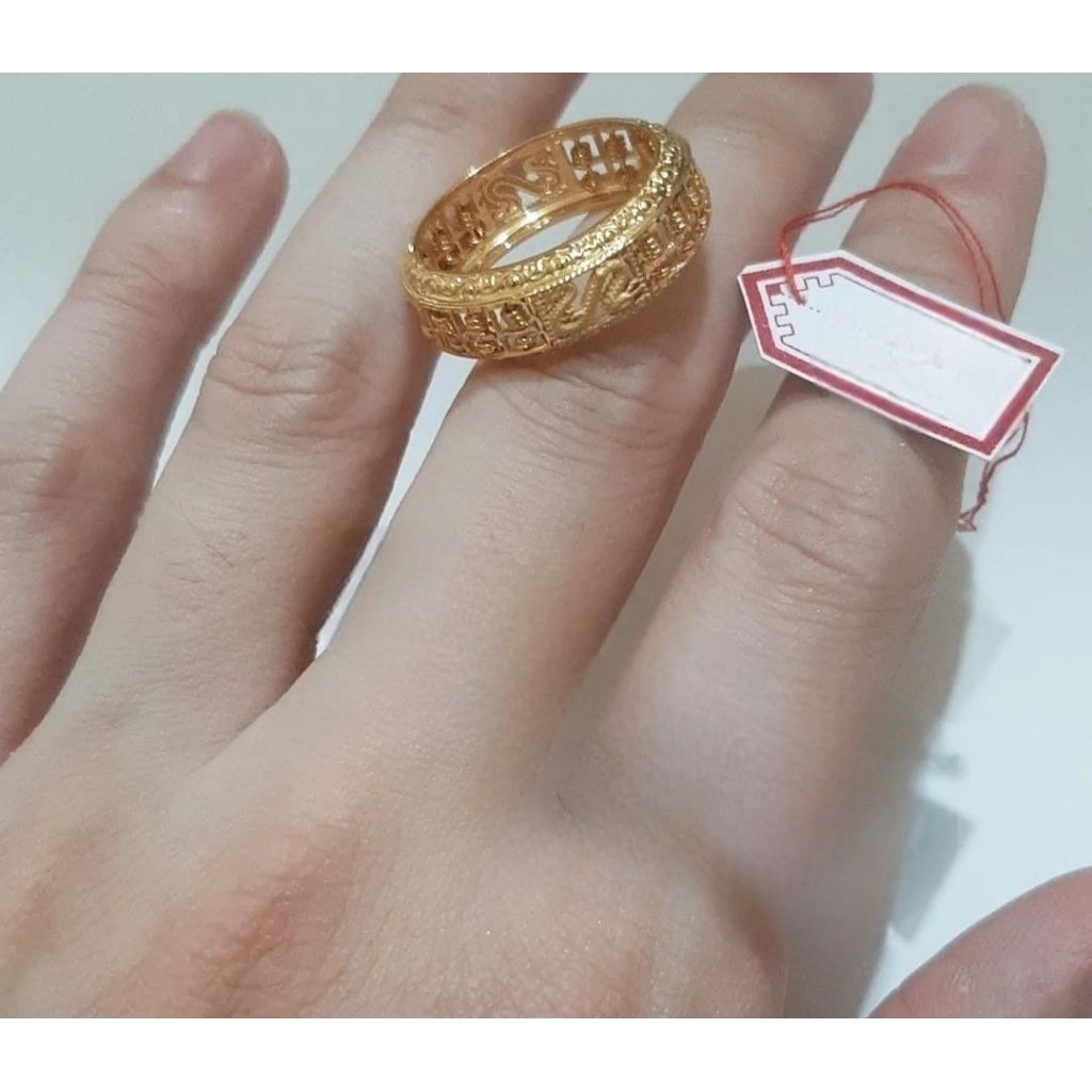 Cincin emas 70 naga sempoa