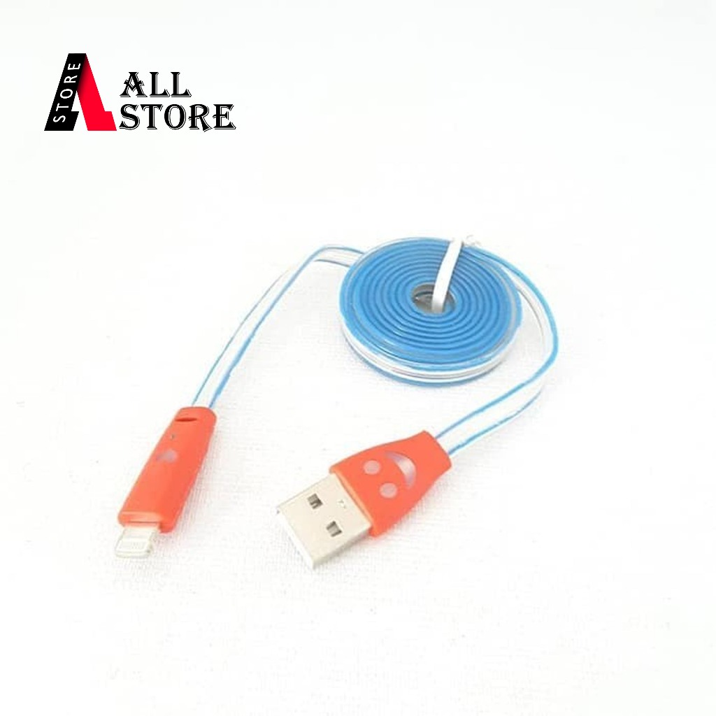 KABEL DATA TRANSPARAN IPHONE 5 + PACK - alat service