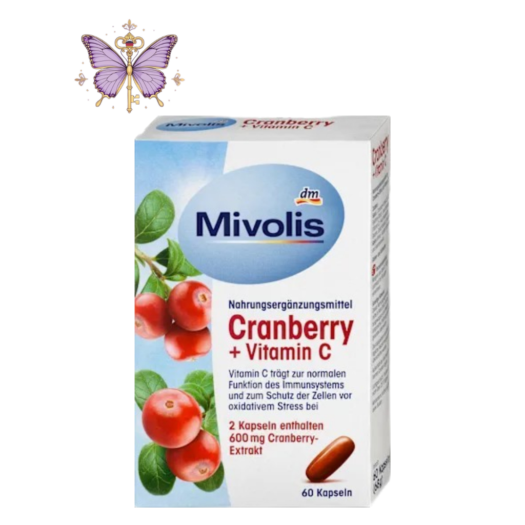 [Ready Stock] Mivolis Cranberry + Vitamin C | Mivolis Vitamin Cranberry + Vitamin C Suplemen Origina