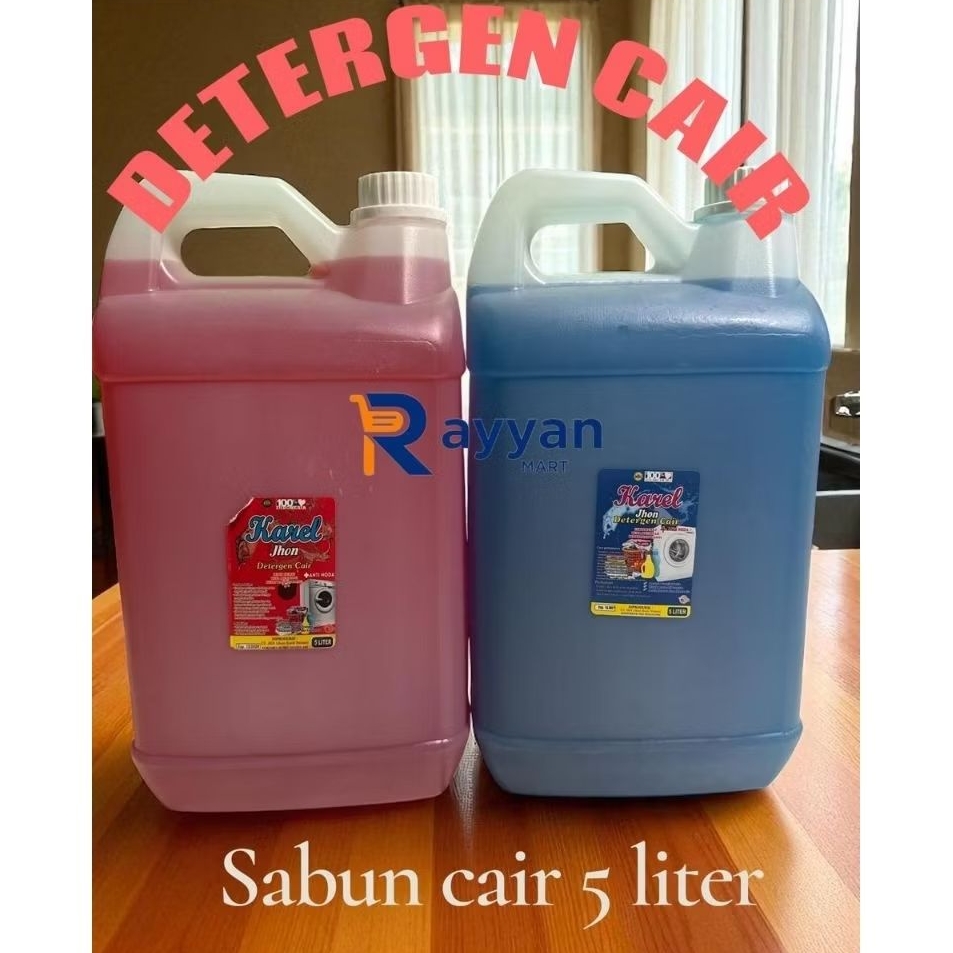 Sabun Pencuci pakaian | sabun pencuci baju 5 liter | sabun pencuci baju jerigen 5 liter