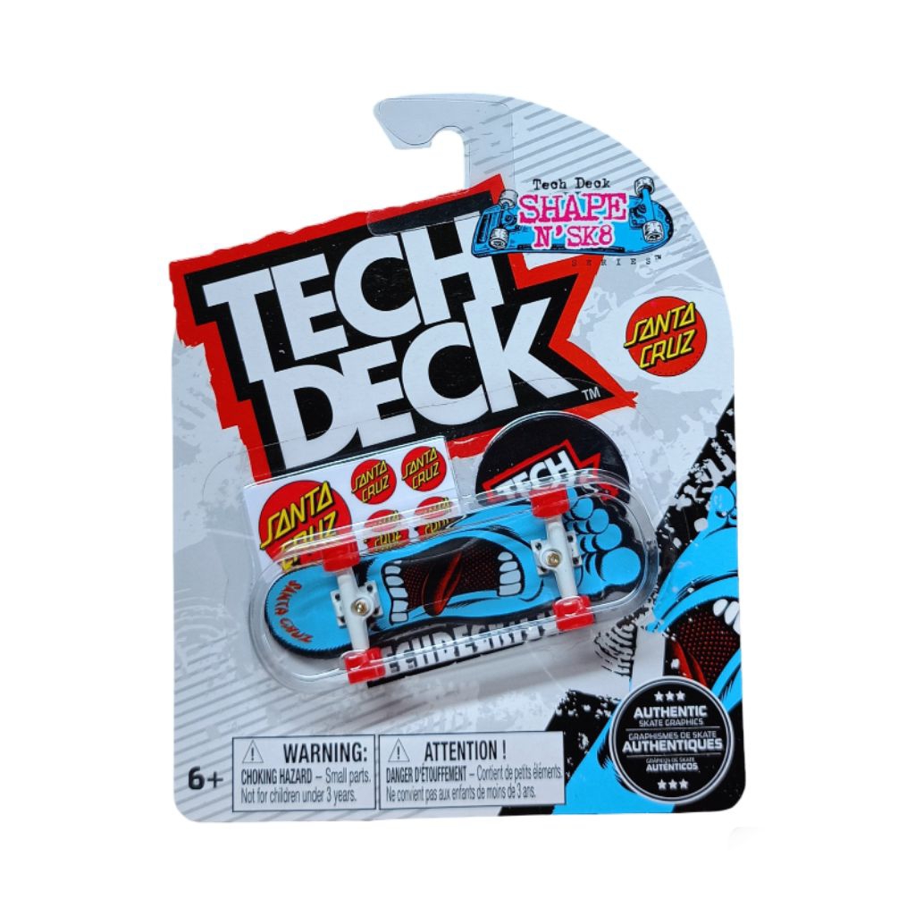 Tech Deck 32 mm Single Pack SOLE Santa Cruz edition