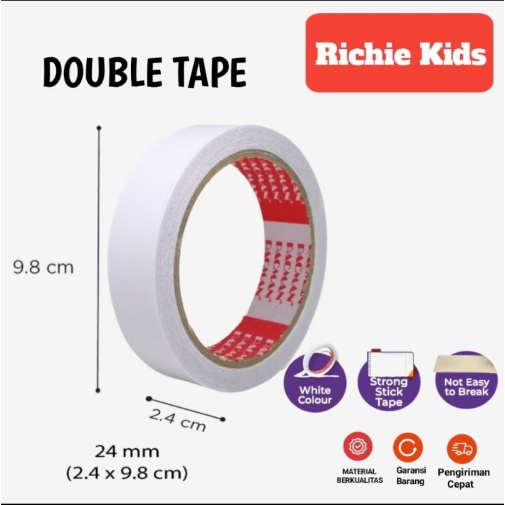 

Double Tape 24mm x 9.8cm