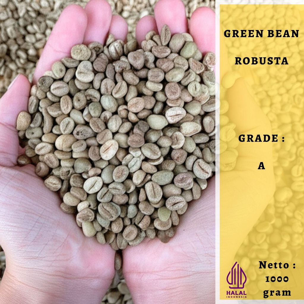 

Biji Kopi Robusta Gunung Kawi Grade A Green Beans Coffee Robusta