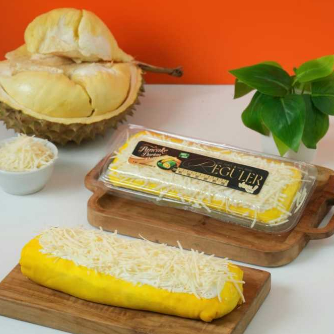 

Pancake Durian Roll Full Durian 270gr | Durian Roll Pancake Daging Tebal Rasa Legit
