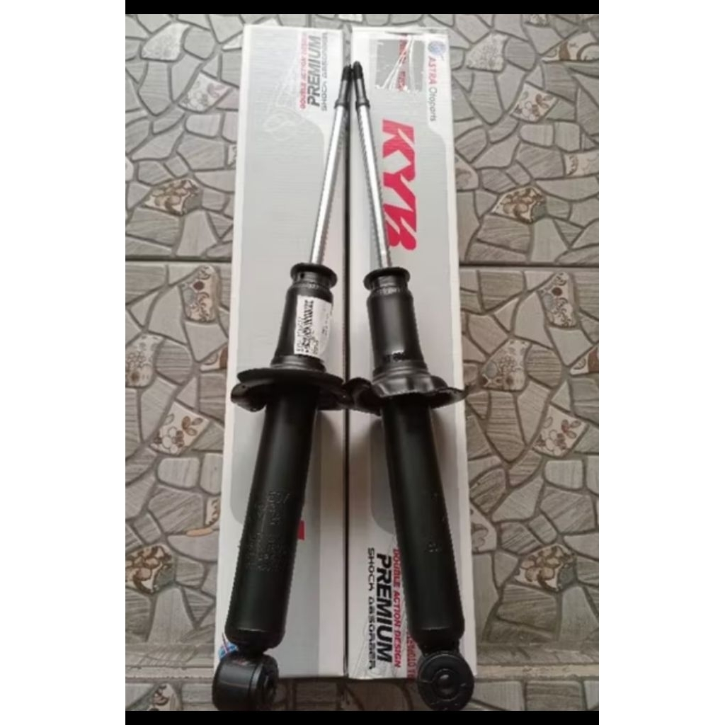 Kyb premium shock belakang mobil soluna/starlet