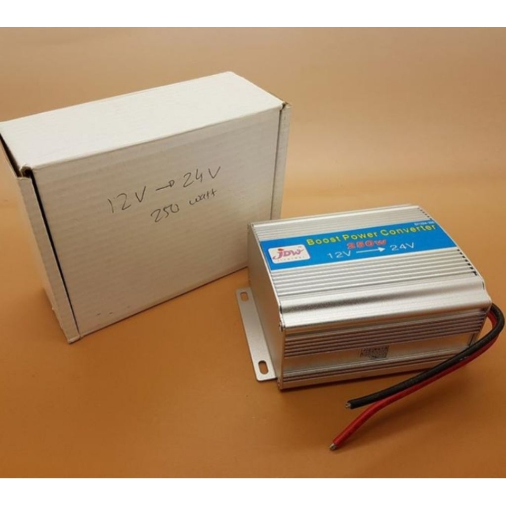 JDW Converter DC-DC 12V to 24V Step Up DC 12V to 24V JDW High Quality