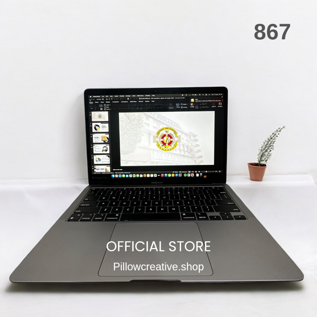 Template Powerpoint – Tema Manufaktur Logistik dan Supply Chain