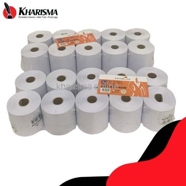 

Kertas Kasir PAPERLINE 10 Roll | Kertas Kasir TERLARIS