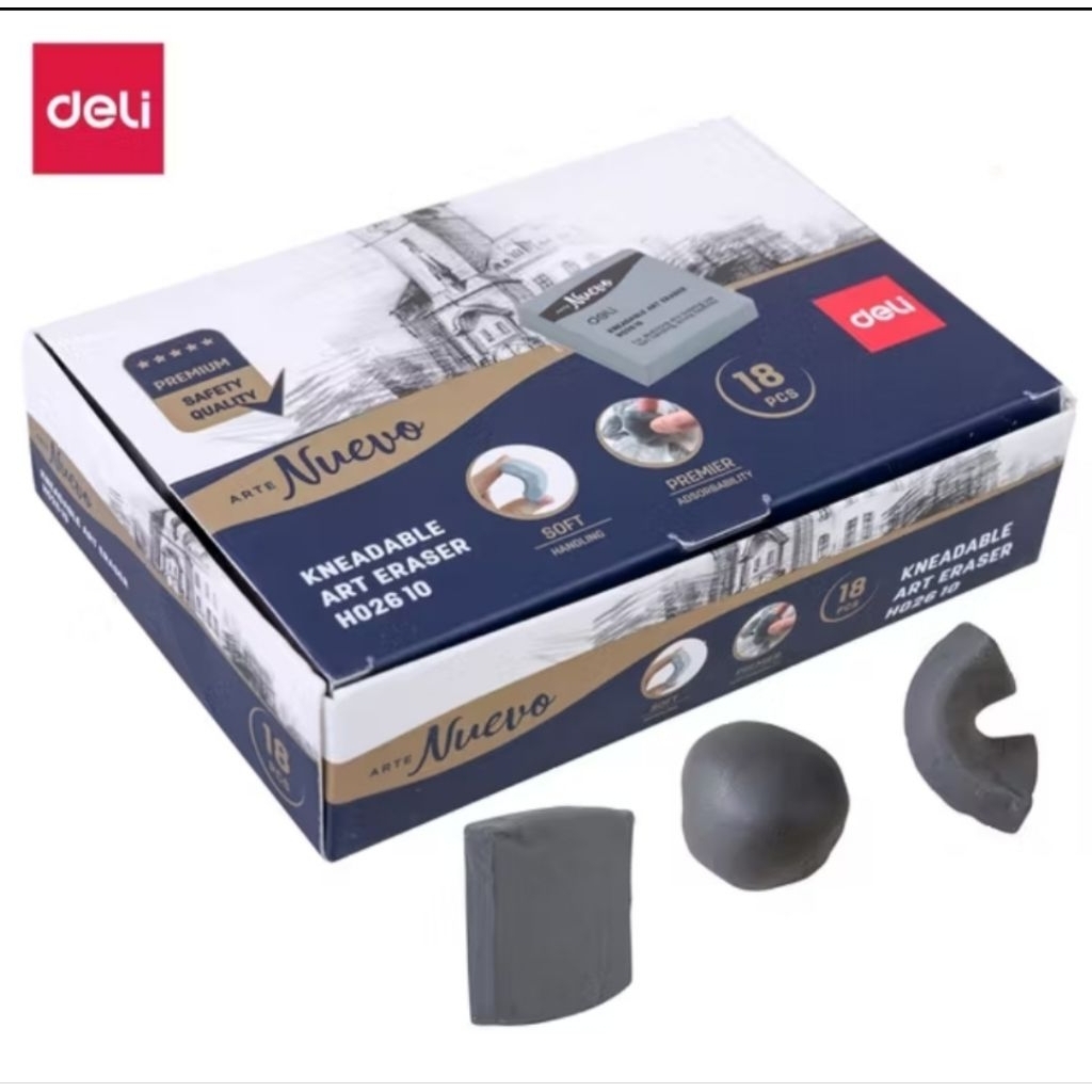 

Penghapus Bersih bisa Dibentuk Sesuai Keinginan Eraser Deli