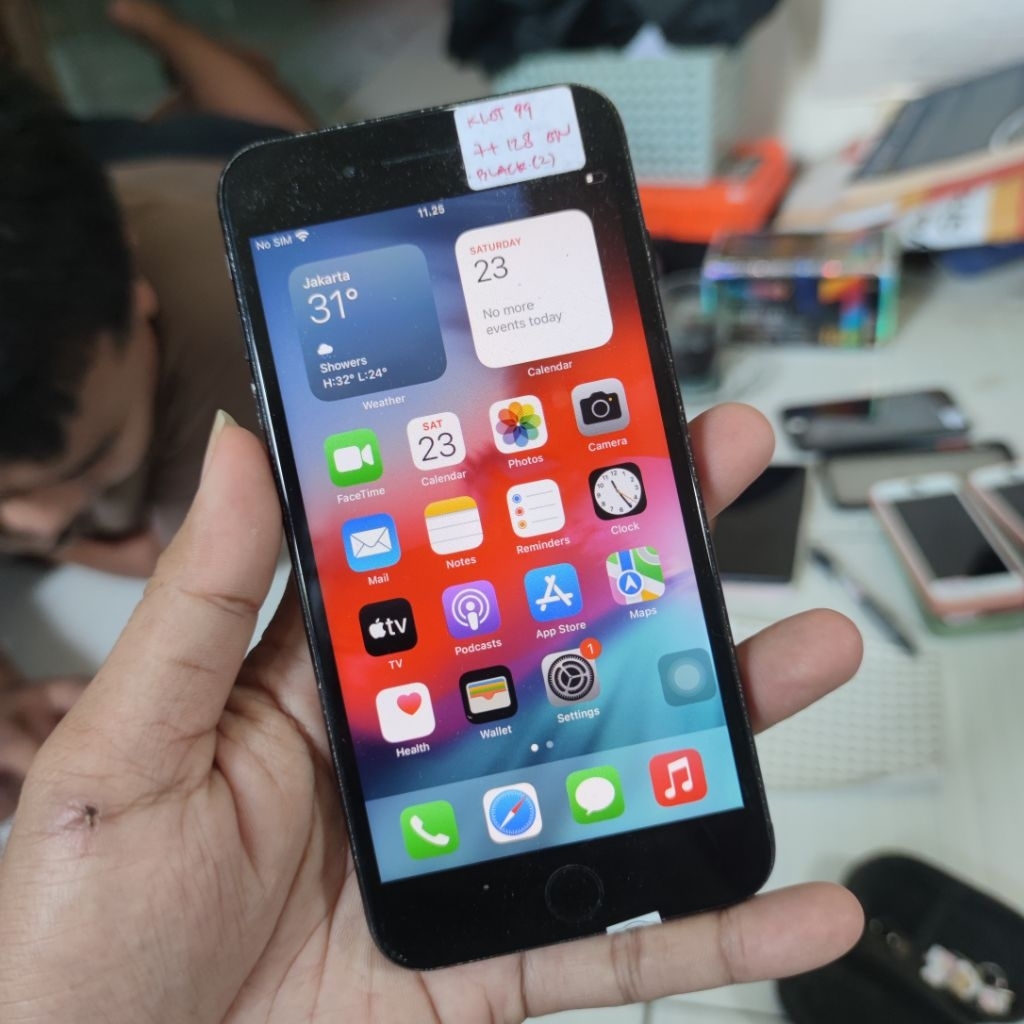 (99) IP 7 PLUS 128GB BYPASS CELL BLACK (2)