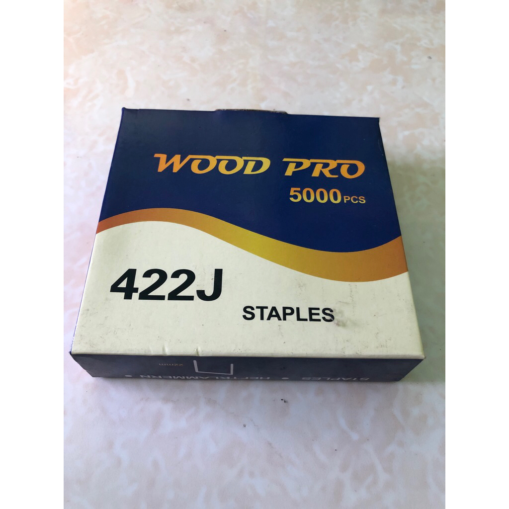

Staples 422j wood pro blue / airnails 422j woodpro blue / isi paku tembak angin 422j woodpro blue