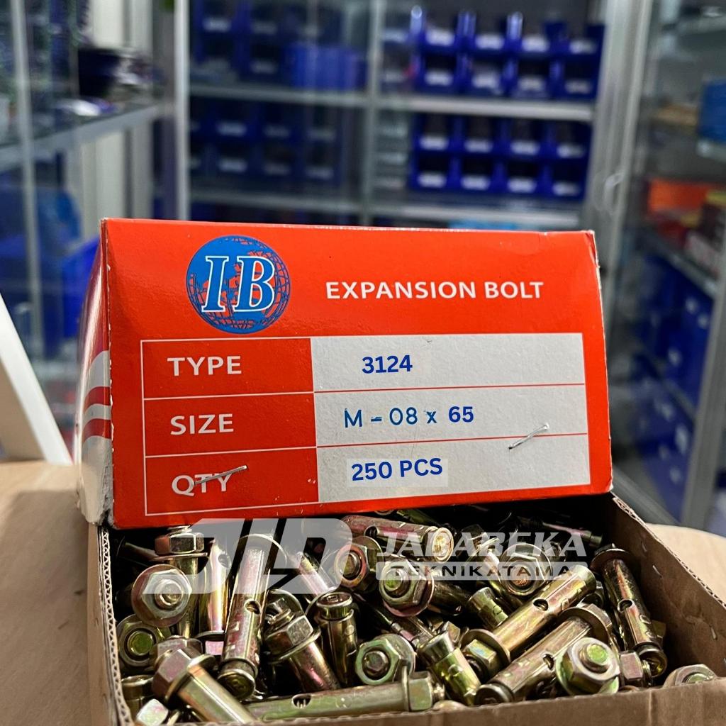 Dynabolt M8 x 65 Tipe 3124 Kuning 6.5 CM 250 Dynabolt M8x65